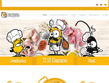 Tablet Screenshot of concursodepaella.com